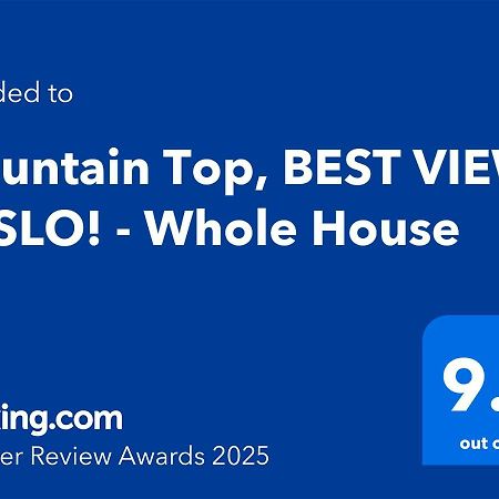 Mountain Top Getaway, Best View In Slo! - Whole House Сан Луис Оубиспоу Екстериор снимка